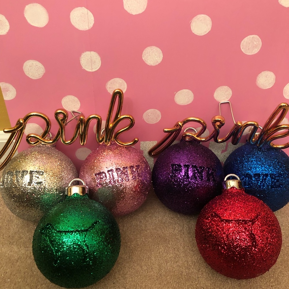 Victorias Secret Pink 2018 Christmas Ornaments